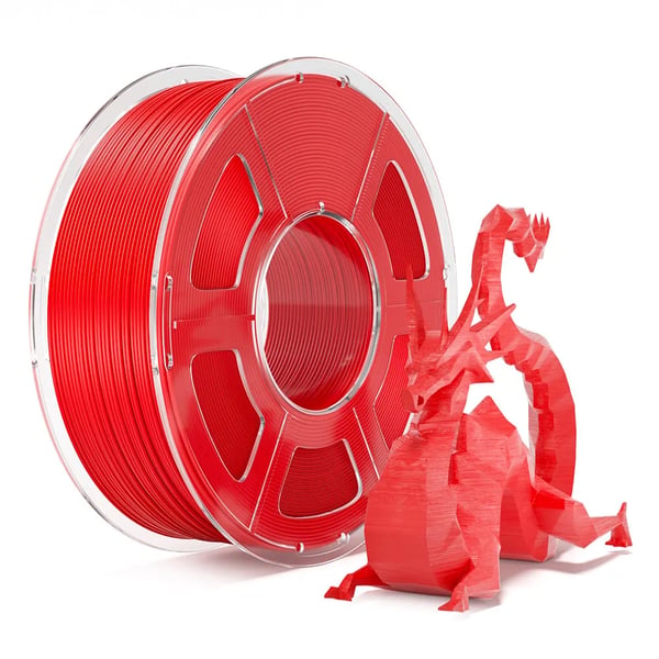 PLA 3D-printerfilament - 1.75 mm - 1 kg spole - Høj hastighed 50–600 mm/s - 190–260 °C - Varmebed 50–60 °C - ±0,02 mm tolerance - Brun