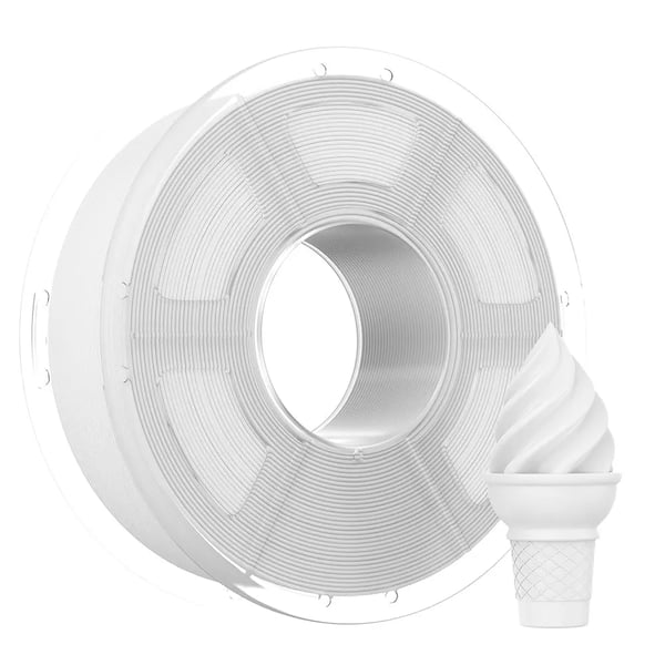 PLA 3D-printerfilament - 1,75 mm 1 kg - Høj Hastighed 30–300 mm/s - Temperatur 190–230°C - Byggeplade 50–60°C - Tolerance ±0,02 mm - Orange