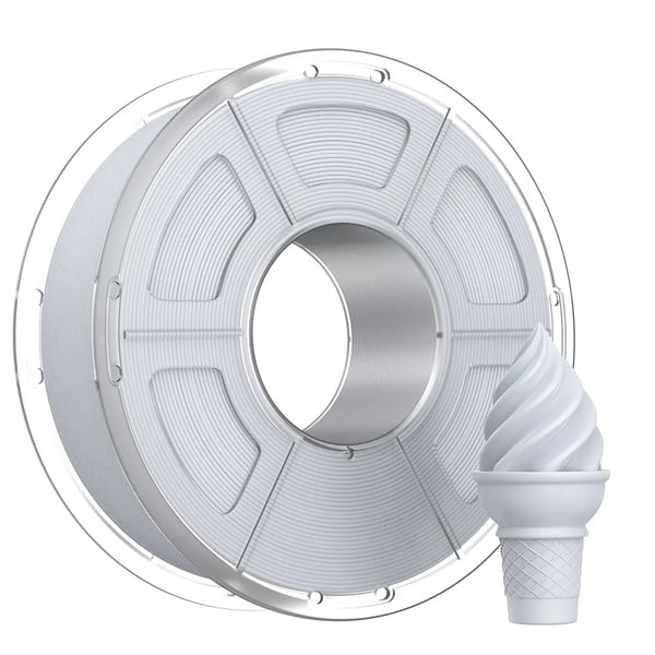 3D-printer filament - PLA 1,75 mm - 1 kg - ±0,02 mm tolerance - 30–300 mm/s - 190–230°C - Byggeplade 50–60°C - Rød