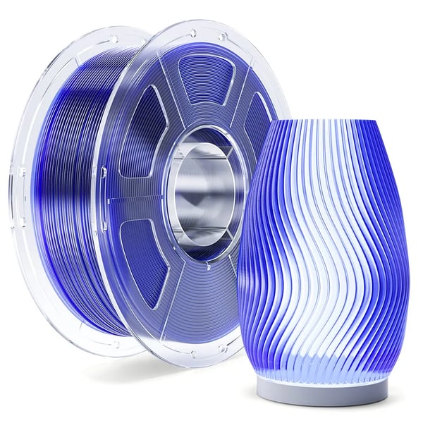 PETG 3D-printerfilament - 1,75 mm - 1 kg - ±0,02 mm - 30–600 mm/s - 230–250 °C - Varmebed 60–80 °C - Orange PETG 3D-printerfilament - 1,75 mm - 1 kg - ±0,02 mm - 30–600 mm/s - 230–250 °C - Varmebed 60–80 °C - Orange