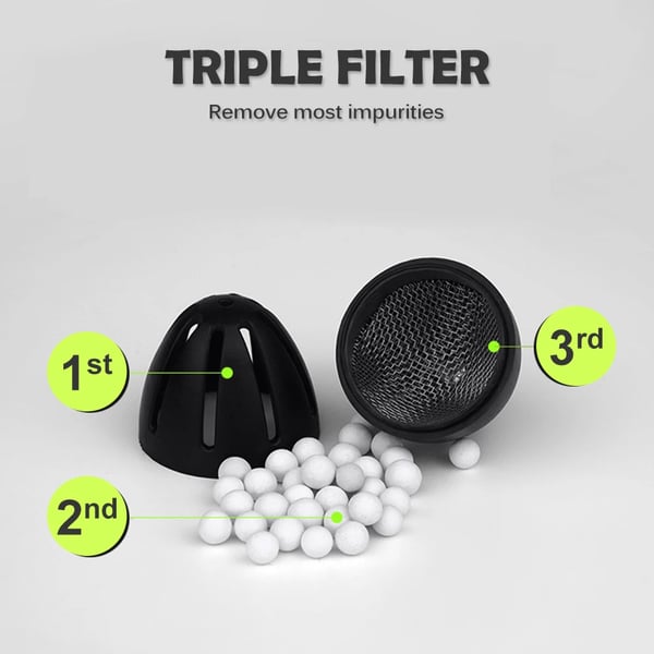 Bærbar luftpumpe til fiskeri - Aerator/Iltpumpe - USB-drift - 3 tilstande - Med luftsten og slange - ABS - Grøn