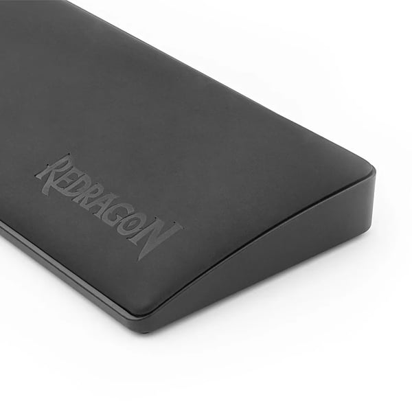 P036 - Rannetuki näppäimistölle - TKL 87 näppäintä (80%) - Muistivaahto - Liukumaton kumipohja - Ergonominen - 35,9×7,3×1,7 cm - Oliivi
