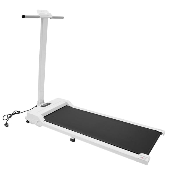Walking Pad Løbebånd - Elektrisk fladt løbebånd - LED-display - Til gang & let jogging - Under skrivebord - Støjsvag drift
