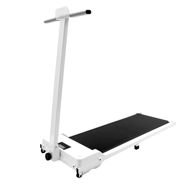 Walking Pad Løbebånd - Elektrisk fladt løbebånd - LED-display - Til gang & let jogging - Under skrivebord - Støjsvag drift