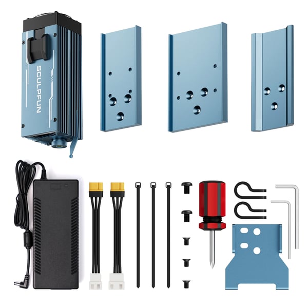 1064 nm Infrapunalasermoduuli - Kaiverruspää - 2 W Teho - 0,03 mm Erittäin Hieno Piste - Yhteensopiva S9/S10/S30/S30 Ultra/SF-A9 - CE-sertifioitu