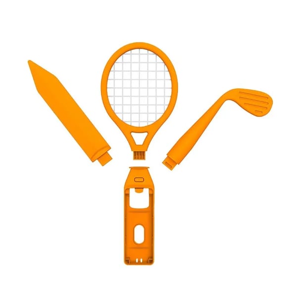 Sportspil Controller-tilbehørssæt - HBS-522 - 18-i-1 - Tennisketcher-Adapter - Håndledsrem - Aftageligt Greb