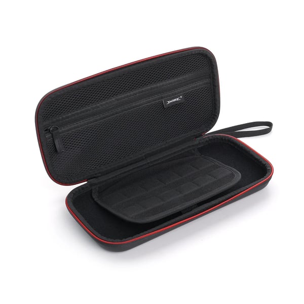 Spillekonsol opbevaringstaske - TNS-3173 hardcase etui - Bærbart rejseetui - Stødsikker organizer - Sort