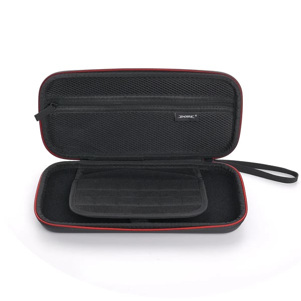 Spillekonsol opbevaringstaske - TNS-3173 hardcase etui - Bærbart rejseetui - Stødsikker organizer - Sort