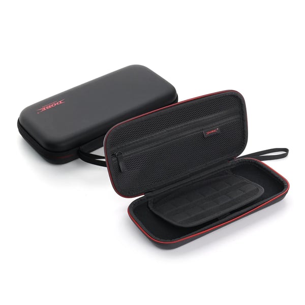 Spillekonsol opbevaringstaske - TNS-3173 hardcase etui - Bærbart rejseetui - Stødsikker organizer - Sort