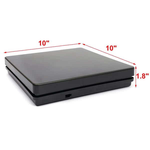 Digital post- og pakkesvægt - Tællevægt - 50 kg kapacitet - LCD-display - Platform - Til lager, værksted og apotek