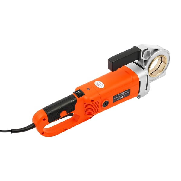 Rørgevindmaskine - Elektrisk 2300 W - 6 gevindbakker - 1,27–5,08 cm - Til galvaniserede rør - Industrisæt