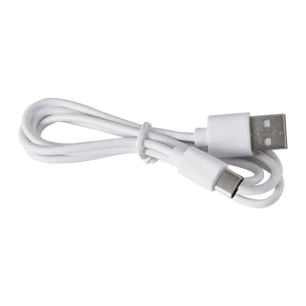 Berøringsfri Sæbedispenser - Automatisk Skumdispenser - Elektrisk - 500 ml Tank - Sensor 3–6 cm - 0,25 s Dosering - 2 t Opladning - Elfenbenshvid