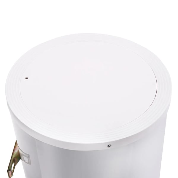 Elektrisk vandvarmer / varmtvandsbeholder - Vægmonteret - 50 l - 2000 W - Rustfrit stål - Digitalt display - Sikker og energieffektiv - Hvid