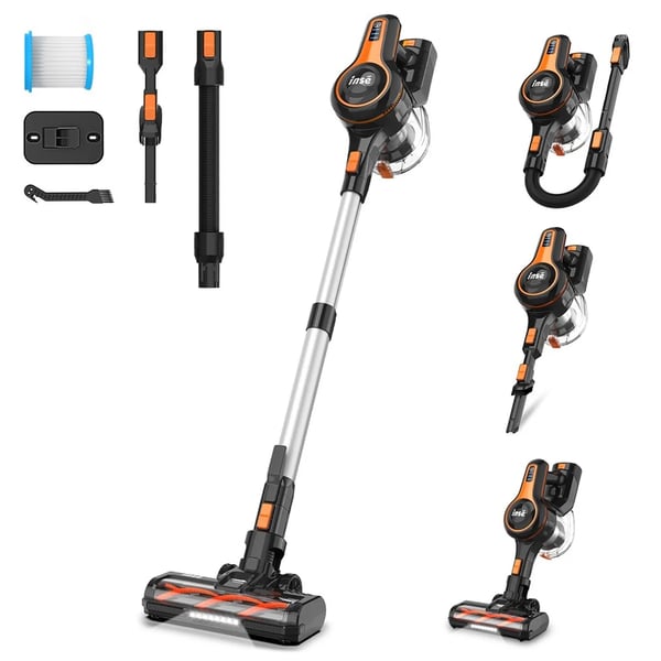 Sladdlös Dammsugare - S680 - 250W Motor - 28 kPa Sugkraft - 75 dB - Vit