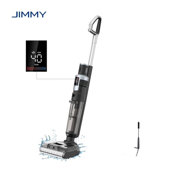 HW9 Pro Max - 2‑i‑1 støvsuger og gulvvasker - Trådløs - Smart LED-skærm - Selvrensning - 220–240 V - EU-stik