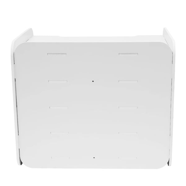 Brevbakke - Dokumentholder 5 Bakker A4 - Med Håndtag - 34×25×26,5 cm - PVC Træ-plast-komposit - Hvid