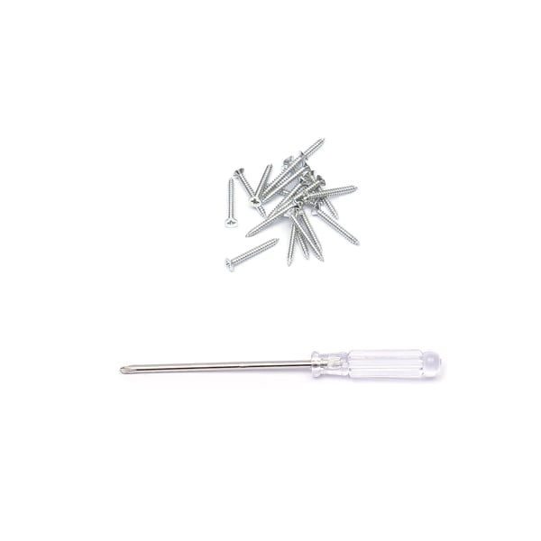 Brevbakke - Dokumentholder 5 Bakker A4 - Med Håndtag - 34×25×26,5 cm - PVC Træ-plast-komposit - Hvid