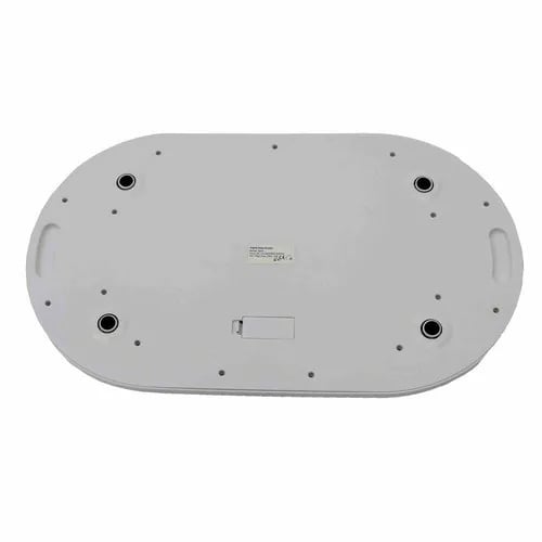 Digital baby- & kæledyrsvægt - Vægt - Kapacitet 20 kg - Interval 10 g - Tara - Kg/lb/st - Mål 55×32×3 cm - Batterier kræves (ikke inkl.) - Hvid