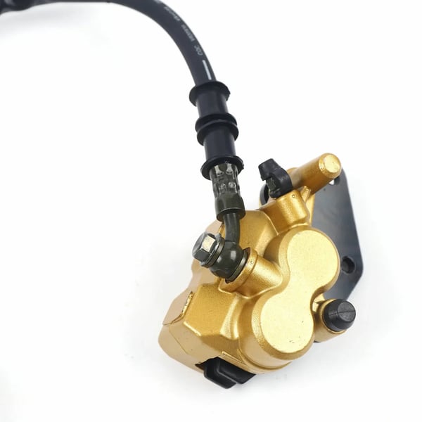 Offroad motorcykel/pitbike - Bag Hydraulisk Bremseskivekit - Til 49–125cc 4-takt - Bremseskive Rotor - Skive + Hydrauliksæt - Nem Montering