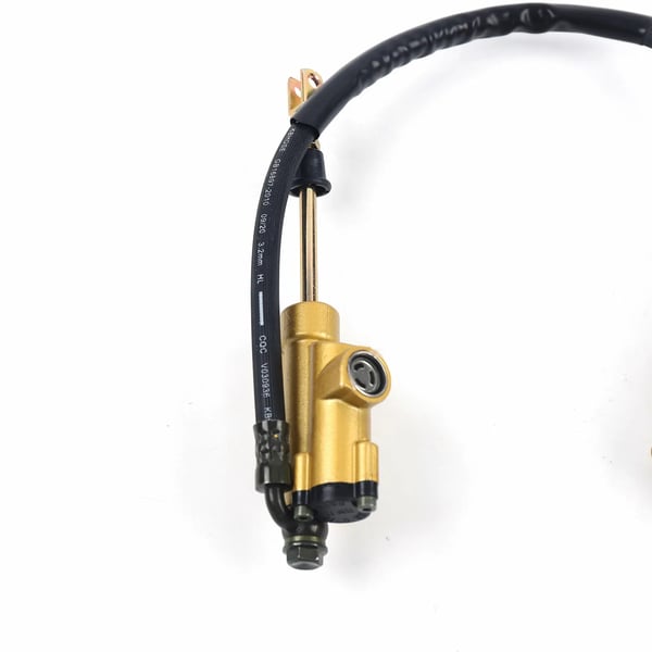 Offroad motorcykel/pitbike - Bag Hydraulisk Bremseskivekit - Til 49–125cc 4-takt - Bremseskive Rotor - Skive + Hydrauliksæt - Nem Montering