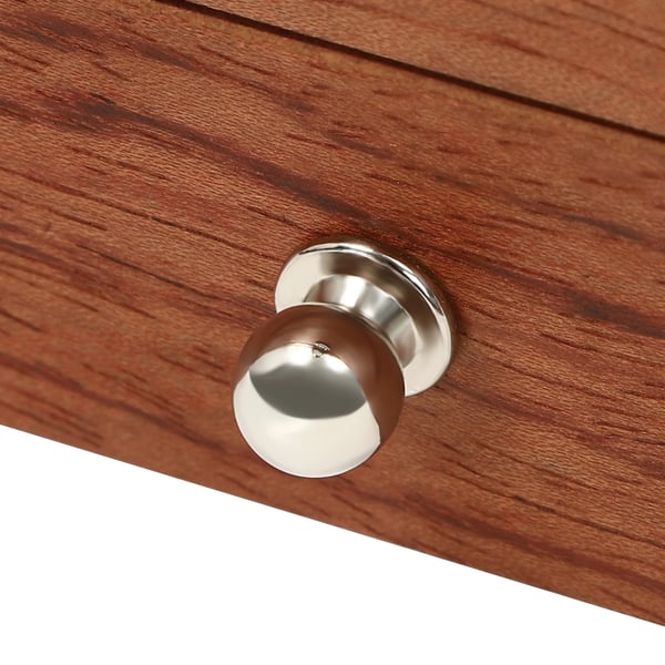 Näyttökotelo kynille - Säilytyslaatikko - 3 Kerrosta - 34 Lokeroa - Lasikansi - Samettivuorattu - Puu - 31×20×12,5 cm - Vaaleankeltainen