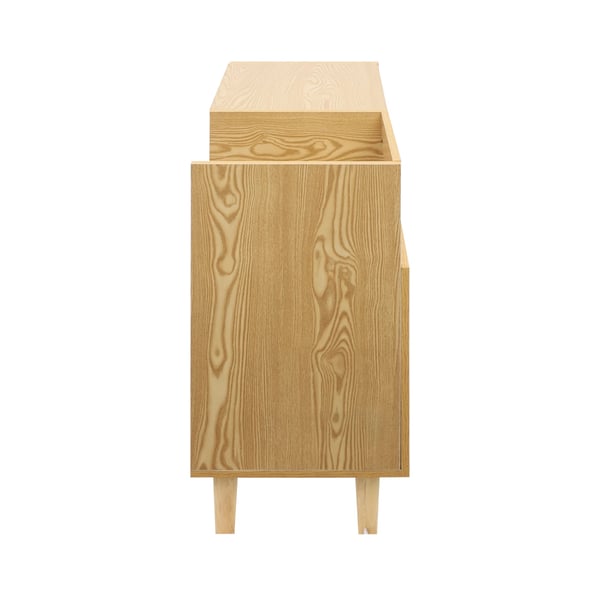 Pladespillerbord - Vinylreol - 6 rum - Fritstående - Multilagsplade - Maks. belastning 45 kg - 80×40×82,6 cm