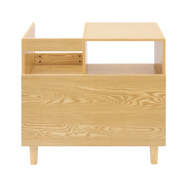 Pladespillerbord - Vinylreol - 6 rum - Fritstående - Multilagsplade - Maks. belastning 45 kg - 80×40×82,6 cm