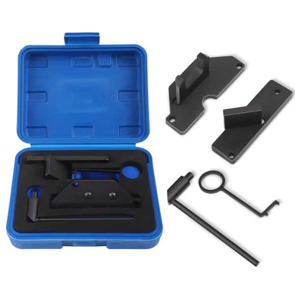 Motor justeringssæt - Krumtap/Nokaksel Låseværktøj - Til 1,2 Benzinmotor - Justering og Låsning - Blå