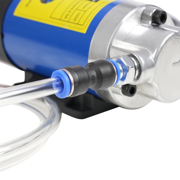 Bærbar Olieoverførselspumpe - 12V Olieudsugningspumpe - 100W Motor - Flow 1–4 L/min - Sæt 3 Slanger - Til Biler Både Traktorer