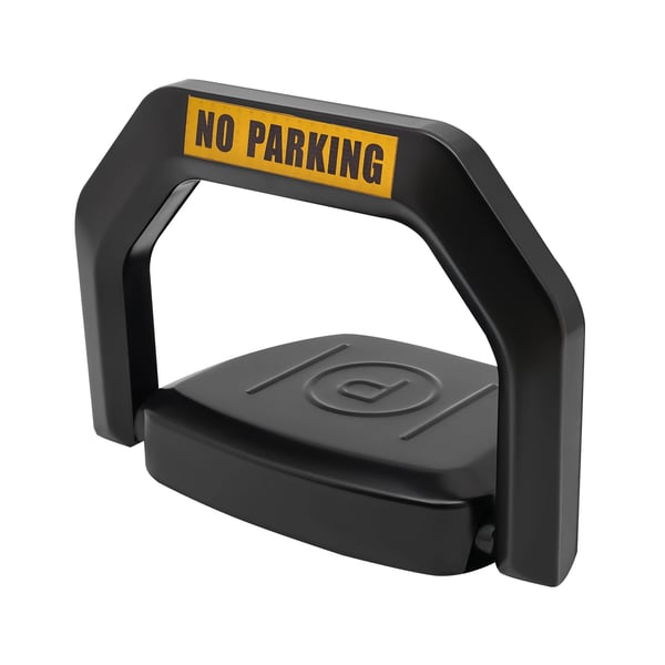 Automatisk parkeringsbøjle - Fjernbetjent lås - IP67 Vandtæt - Alarm - 6 t Trykmodstand - 4–6 mdr Batteritid - Sort