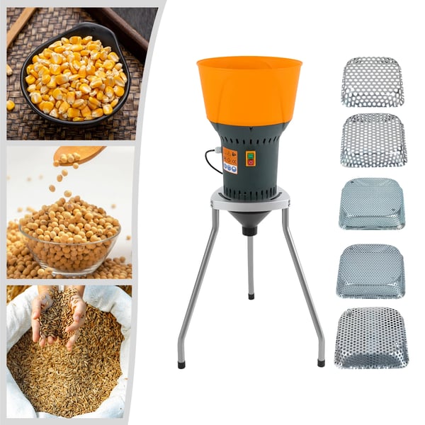 Sähköinen viljamylly - Tyyppi 50L - Teho 1300 W - Jännite 220 V - Suppilo 13,7 l - Kierrosluku 19 000 rpm - Lattiamalli - Maissille ja vehnälle