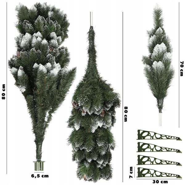 Kunstigt juletræ - Diamond - 220 cm - Premiumkvalitet - Uden lys - CE-mærket