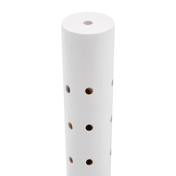Slikkepind- & cake pop-holder - Displaystativ - 62 huller - Træ - Let at samle - Til fest, fødselsdag & Halloween - Hvid
