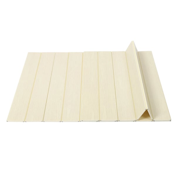 Badkarslock - Vikbar badkarsbricka - Isolerande PVC - Utdragbar - 160×70 cm - Ljusgul