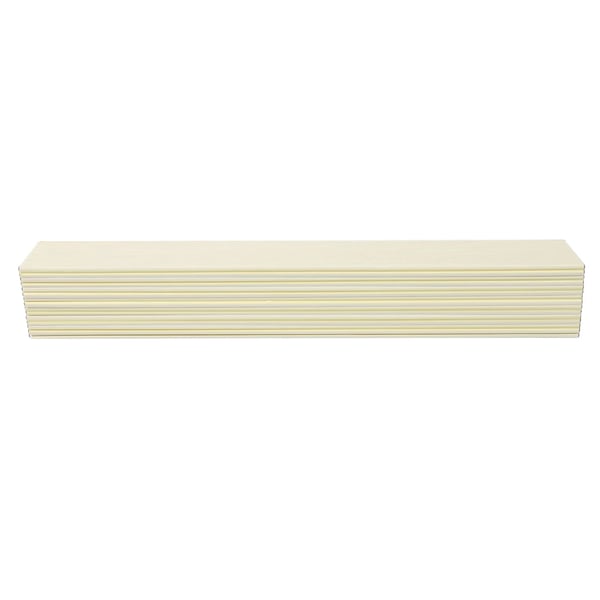 Badekarslåg - Foldbar badekarsbakke - Isolerende PVC - Udtrækkelig - 160×70 cm - Lysegul