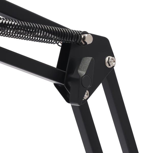 Hårtørrer Stativ - Gulvstativ - 360° Rotation - Højdejusterbar 55–100 cm - Kulstofstål - Universel Holder - Bæreevne <1 kg