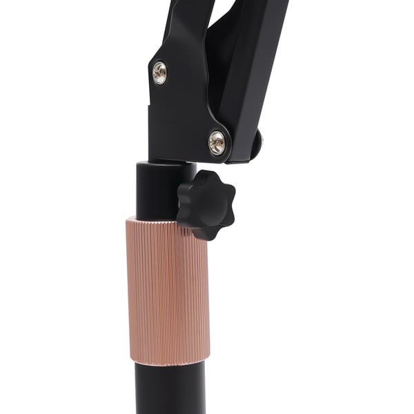 Hårtørrer Stativ - Gulvstativ - 360° Rotation - Højdejusterbar 55–100 cm - Kulstofstål - Universel Holder - Bæreevne <1 kg
