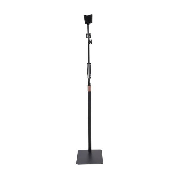 Hårtørrer Stativ - Gulvstativ - 360° Rotation - Højdejusterbar 55–100 cm - Kulstofstål - Universel Holder - Bæreevne <1 kg