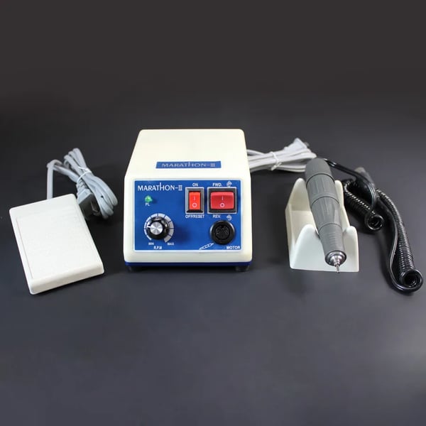 Mikromotor til tandlaboratorium - N3 håndstykke - Elektrisk - 2,35 mm spændepatron