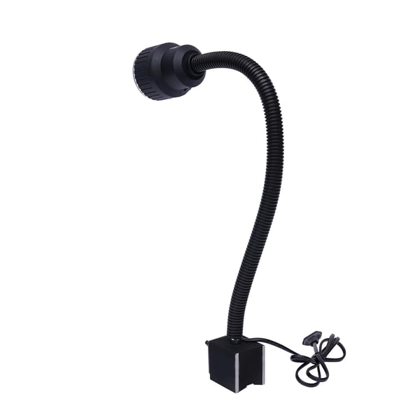 LED Arbetslampa - Maskinlampa - Flexibel Arm - För Svarv, CNC, Fräs, Borr, Symaskin - Industriell Belysning