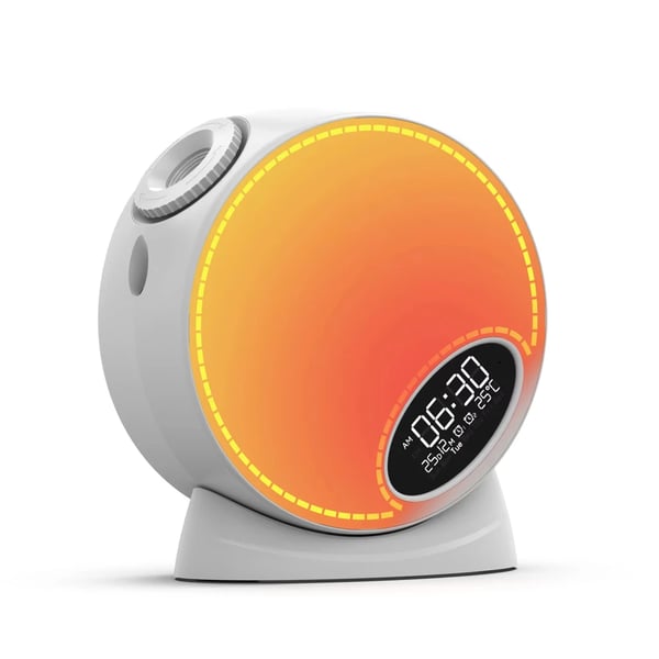 Stjernehimmel Projektor - Galaxy Natlampe - 13 stjernetemaer - Bluetooth-højttaler - Hvid støj til søvn - Timer - Netstrøm (AC)
