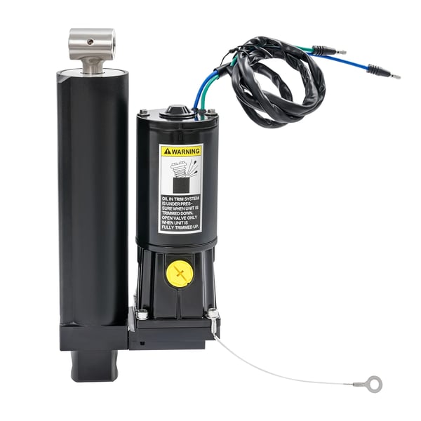 Elektrisk power trim enhed til påhængsmotor - Tilt & Trim pumpe - 500 W - 4-takt 75–115 hk, F65–F115 - Ref. 830250T5, 8M0090335, 8M0171818 - Sort