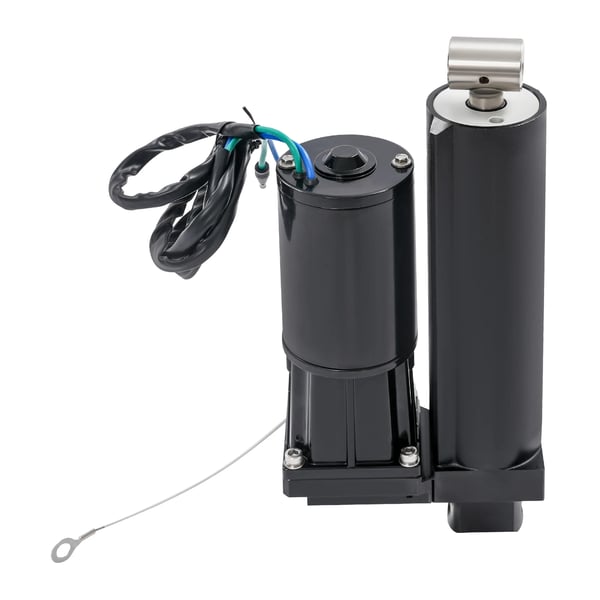 Sähköinen power trim -yksikkö perämoottoriin - Tilt & Trim - 500 W - 4-tahti 75–115 hv, F65–F115 - 830250T5, 8M0090335, 8M0171818 - Musta