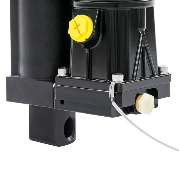 Sähköinen power trim -yksikkö perämoottoriin - Tilt & Trim - 500 W - 4-tahti 75–115 hv, F65–F115 - 830250T5, 8M0090335, 8M0171818 - Musta