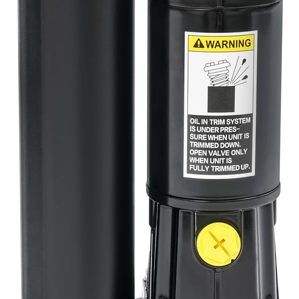 Sähköinen power trim -yksikkö perämoottoriin - Tilt & Trim - 500 W - 4-tahti 75–115 hv, F65–F115 - 830250T5, 8M0090335, 8M0171818 - Musta
