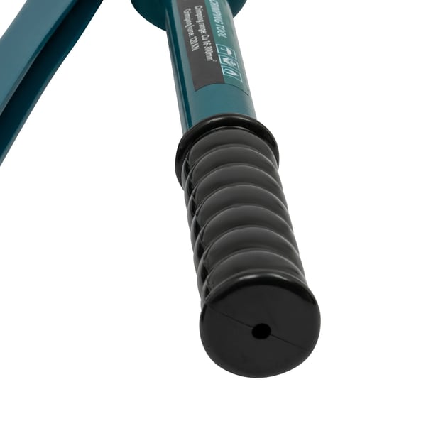 Hydraulisk kabelpresstang - YQK-300 - Manuel - Trykkraft 120 kN - Sekskantpresning - Cu 16–300 mm² - Sæt med 11 presbakker - Grøn