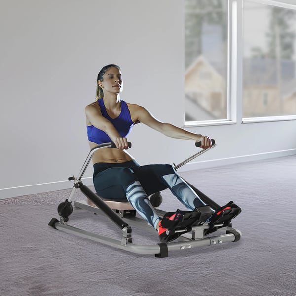 Soutulaite/Soutukone - Kotikuntoilu - LCD-näyttö - Säädettävä vastus 15–55 kg - 106×66×10 cm - Selkälihastreeni - Musta