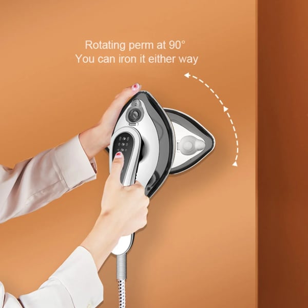 Vaatehöyrystin - Käsikäyttöinen Höyryrauta - Teho 1100W - Höyry 15±5 g/min - 220V EU-pistoke - Kannettava - Valkoinen