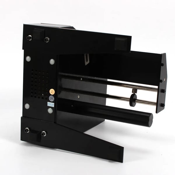 Automatisk etiketdispenser/aftrækker - AL-1150D - Etiketbredde 4–140 mm, længde 3–150 mm - Max ydre Ø 250 mm - Kerne 25/50 mm - LED-tæller 0–999999