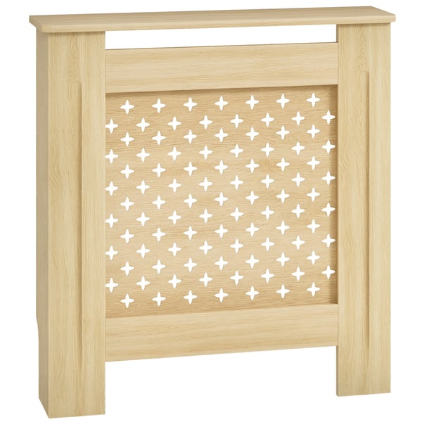 Elementskydd - Radiatorskydd i MDF - 78 x 19 x 82 cm - För vardagsrum - Ek
